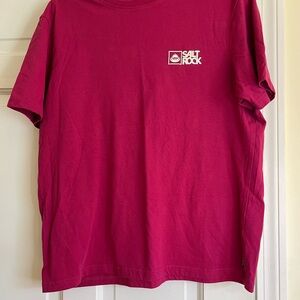 Men's Maroon Short Sleeve Tee